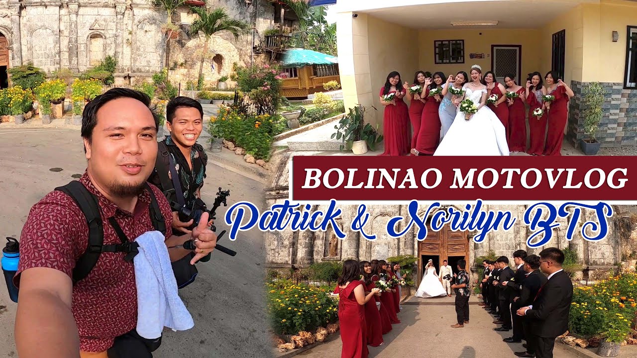 WEDDING SHOOT & MOTOVLOG WITH BEHIND THE SCENES | BOLINAO MOTOVLOG | EP. 01