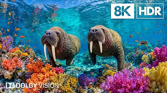 Ethereal Marine Creatures in 8K HDR | Dolby Vision™