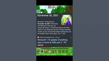 OFFICIAL Release date for the 1.19 Wild Update! #shorts #minecraft