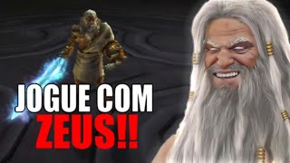 COMO DESBLOQUEAR E JOGAR COM O ZEUS MUITO FÁCIL NO GOD OF WAR - GHOST OF SPARTA!!