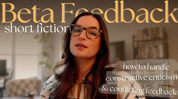review my short story feedback with me || beta feedback & revision planning