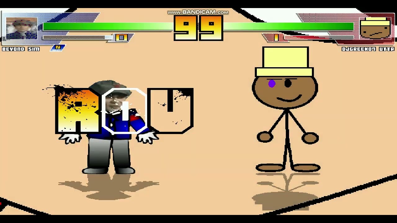 MUGEN Bashing 17: Beyond Sim Vs DJGreek07 UTTP War