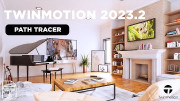 Real-time Rendering With Path Tracer: Twinmotion 2023.2 Tutorial!