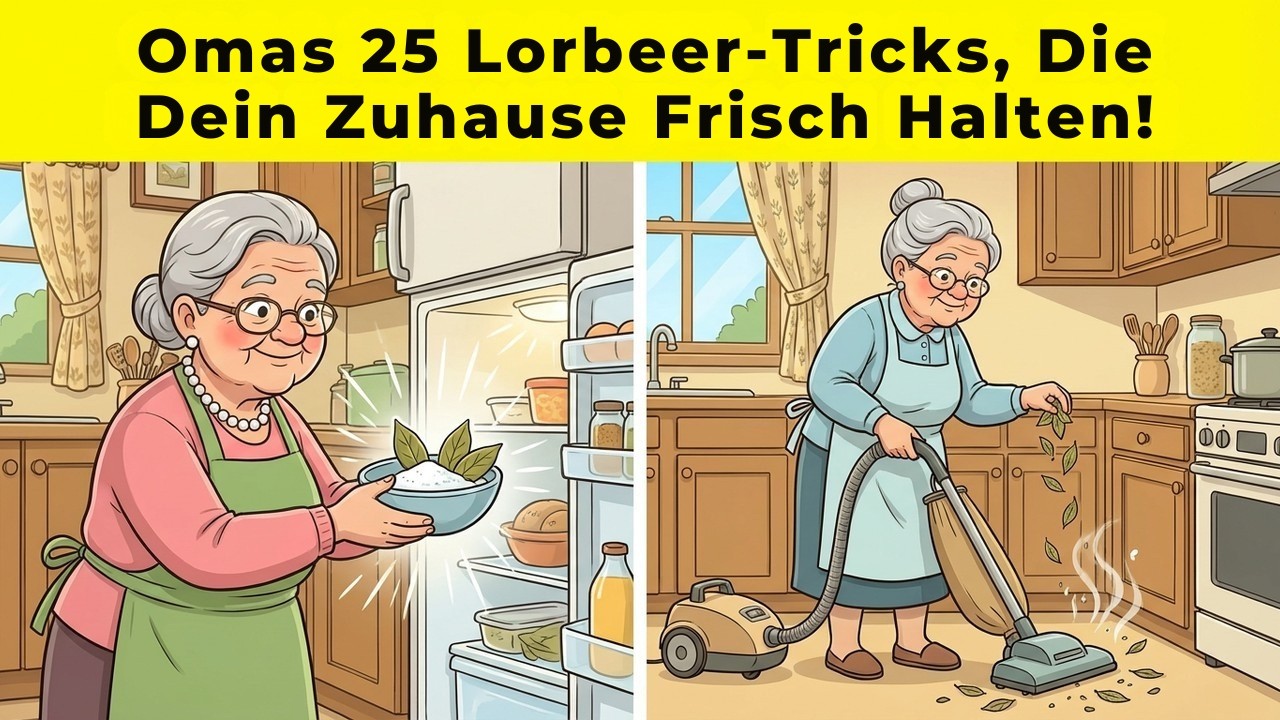 Omas 25 Lorbeer Tricks, Die Dein Zuhause Frisch Halten!