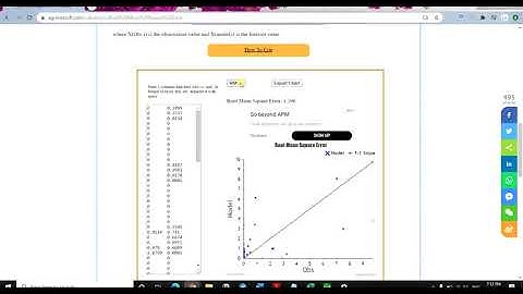 How to Calculate Root Mean Square Error - Easily in Excel, csv, or text data