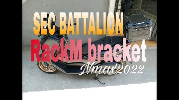 SEC BATTALION #ALLOY TOPBOX RACKM BRACKET MATIBAY NGA BA? #NMAX2022