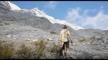 UE5 Windwalker Echo is looking for Mannequin in the mountains - a virtual love story?