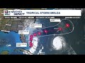 Tropics Update 8 PM: The latest on the path of Tropical Storm Imelda