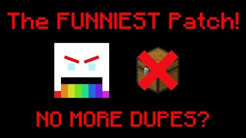 The FUNNIEST Dupe Patch the Admins have made! (Hypixel Skyblock)