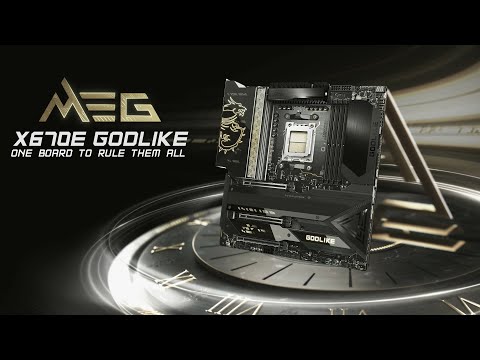 MSI MEG X670E Godlike Wi-Fi Mainboard Erweitertes ATX mit AMD AM5 Sockel