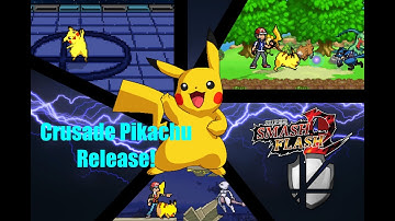 SSF2 MODS: Crusade Pikachu release! (mod)