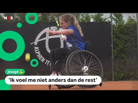 Video: Kunnen valide mensen rolstoeltennis spelen?