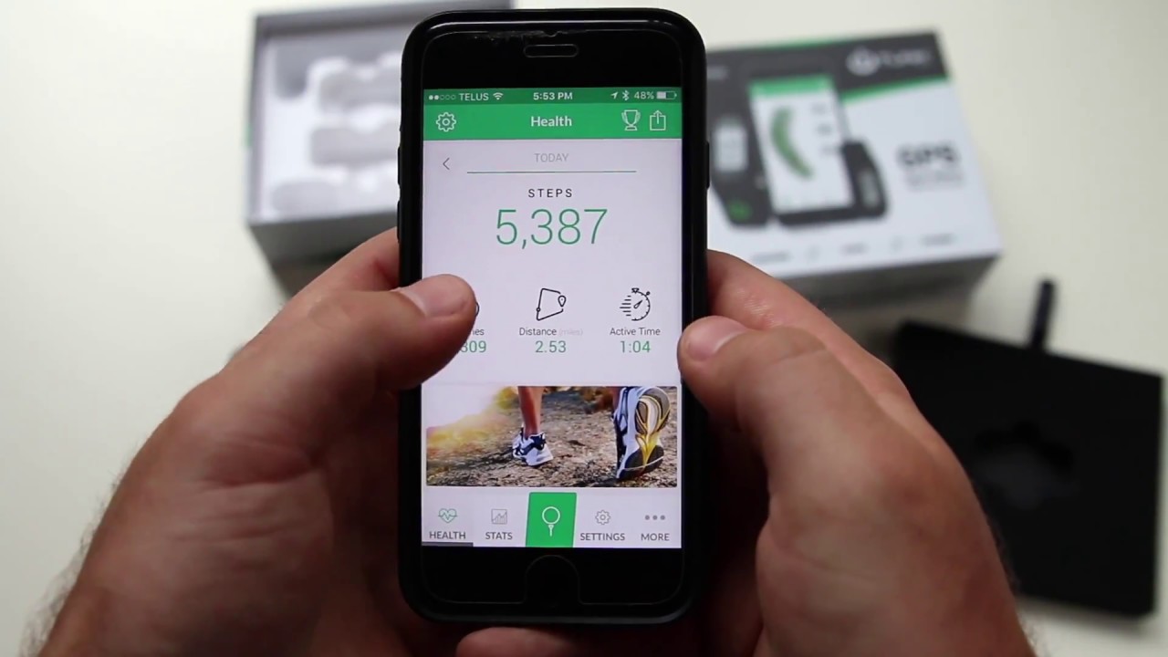 golf and fitness watch