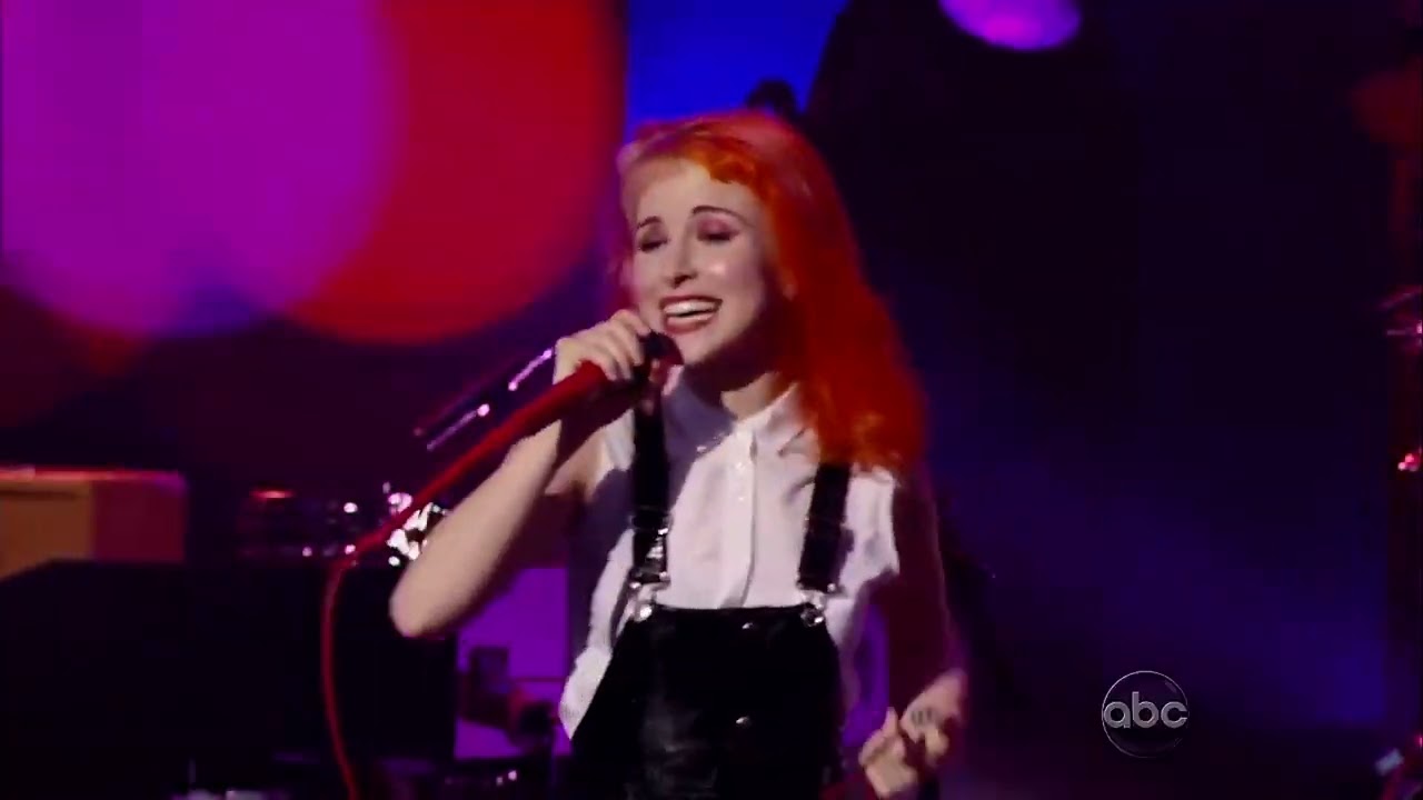 Paramore - Still Into You - Jimmy Kimmel