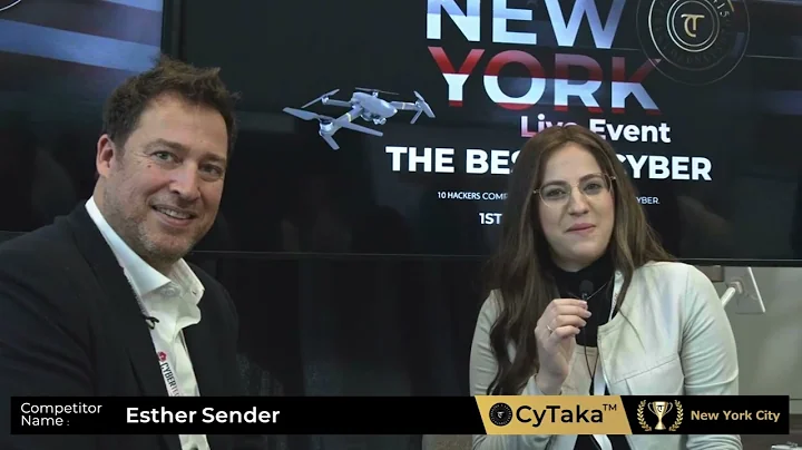 Doron Amir interviews Esther Sender at CyberTech Global NYC conference 2022