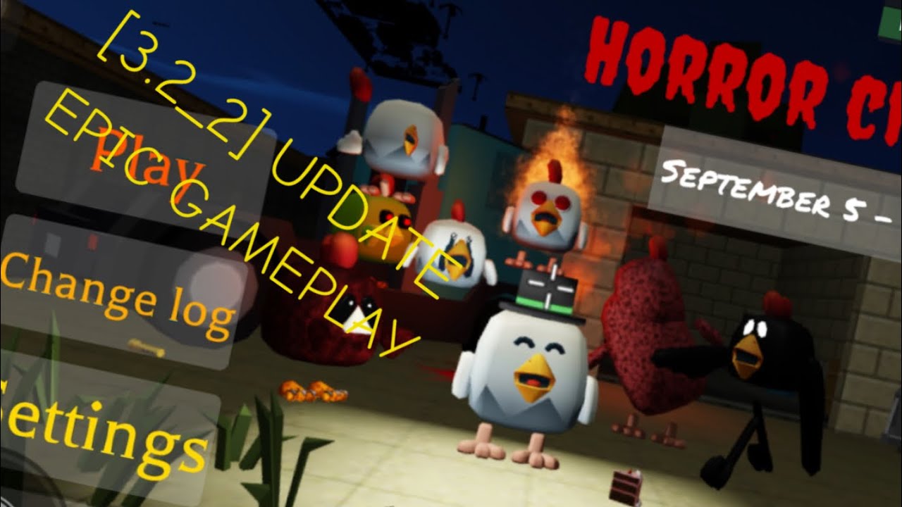 Roblox horror chicken gun [3.2_2] Update! | Epic gameplay! - YouTube