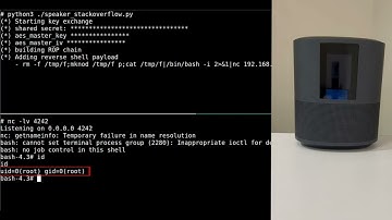 AirBorne CVE-2025-24132 Exploit Demo: Speaker Stack Overflow