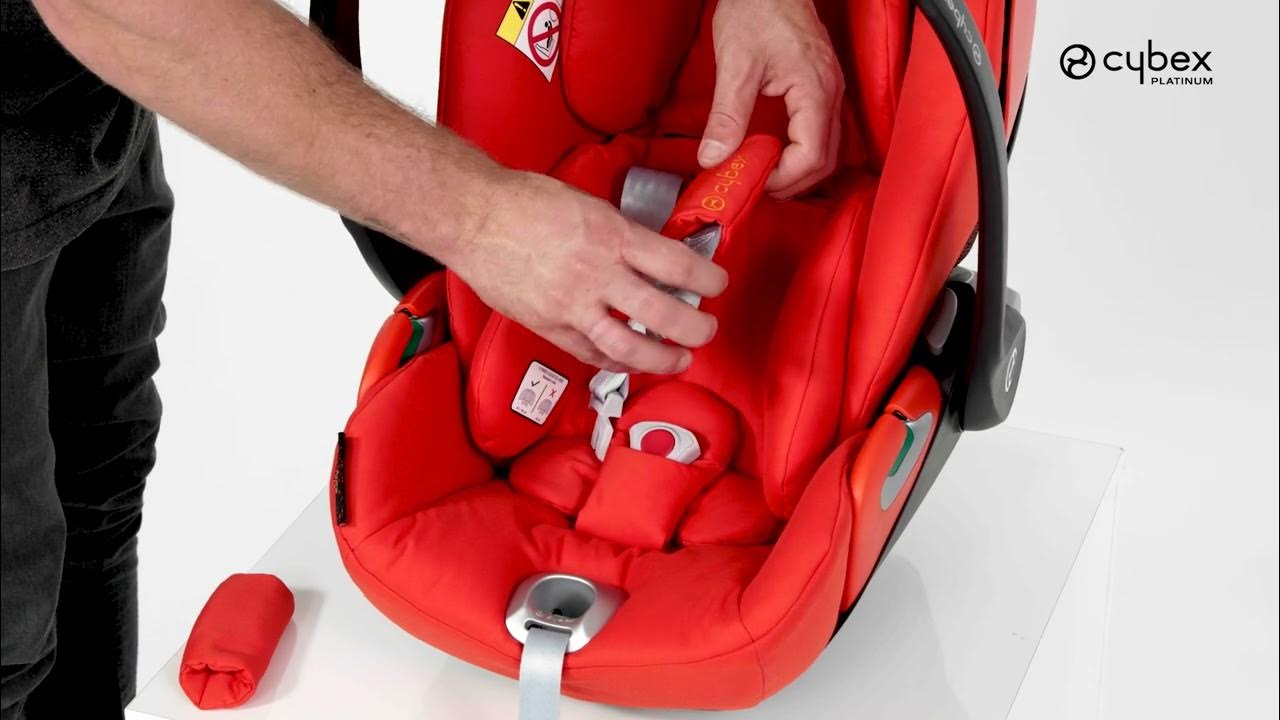 How to Take out the Newborn Inlay I Cloud Z2 iSize Car Seat I CYBEX