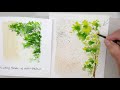 Painting with Nicola - Paint trees in watercolor, easily. Video demos show you how.
