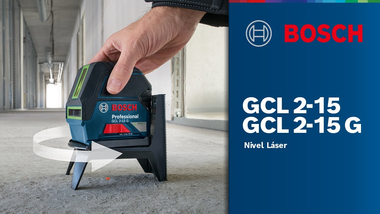 Nivel láser combinado autonivelante Bosch GCL 2-50 C