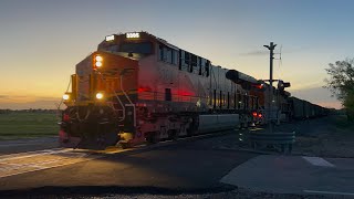 BNSF ES44ACH 3305 Lead’s the C-BTMPAM Southbound Loaded Coal Train at Palmetto Missouri