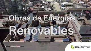 Banco Provincia | Buenos Aires | Obras de energías renovables