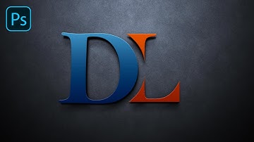 How to create customized text logo in Photoshop