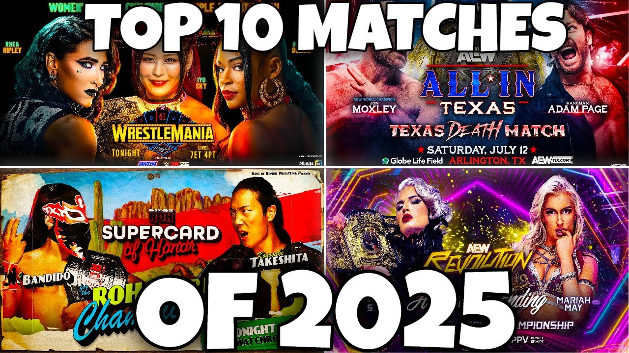My Top 10 Matches Of 2025