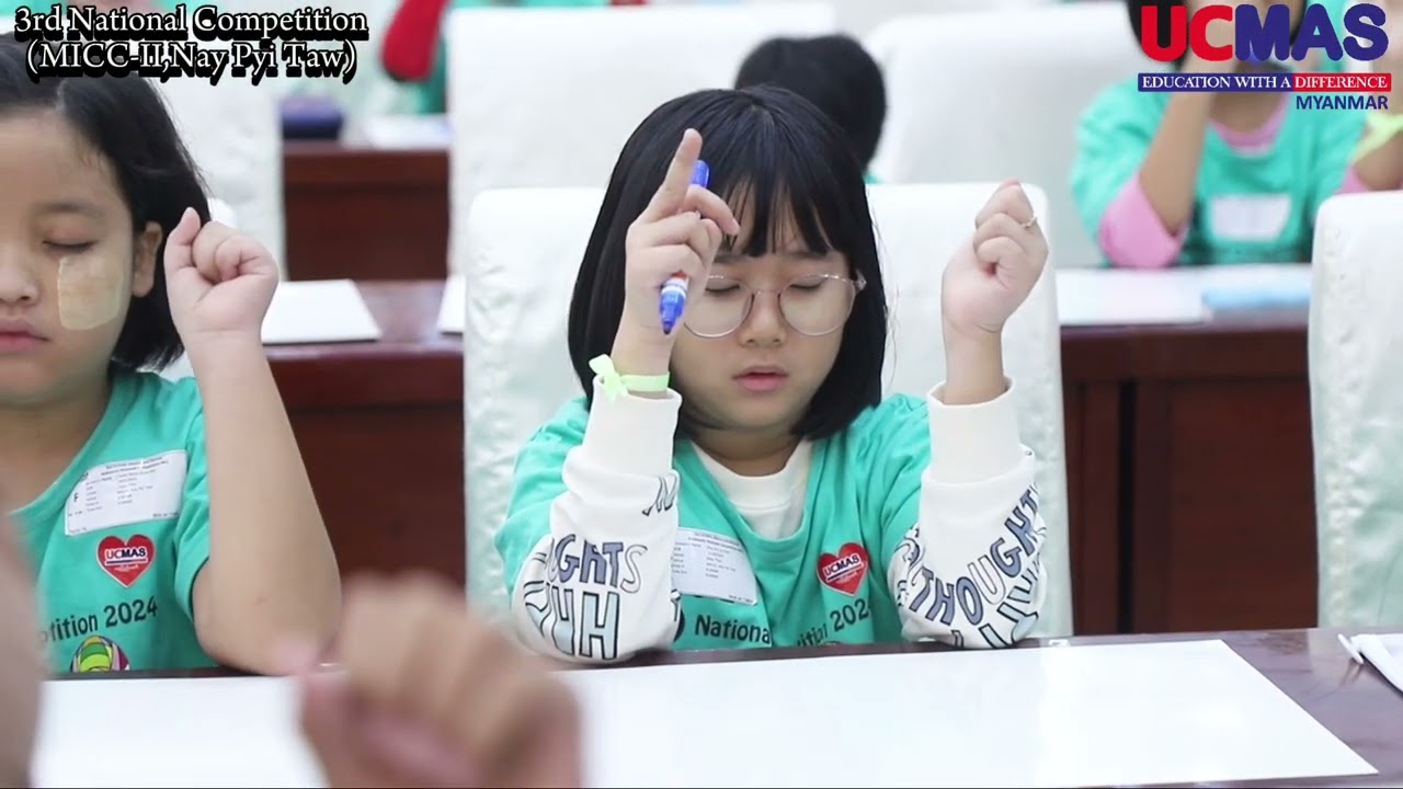 3rd National Competition of UCMAS Myanmar 🏆🎖🎉🏅