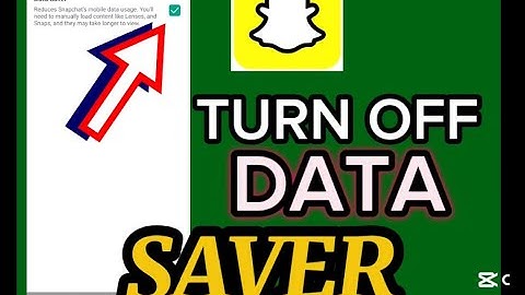 Zo schakel je databesparing uit op Snapchat!