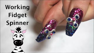 nail spinner fidget 4d acrylic