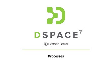 DSpace 7 Lightning Tutorial: Processes