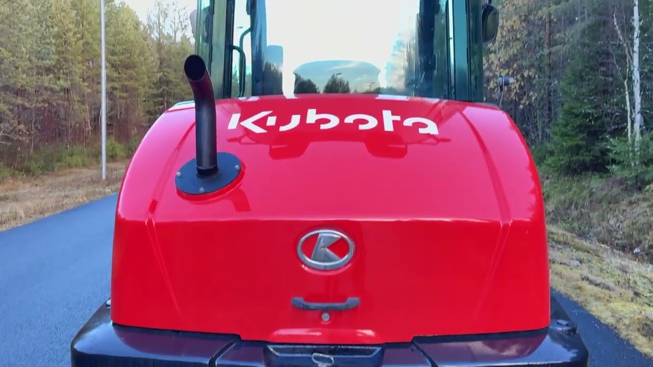 Hjullastare, skopa o gafflar Kubota R065 HW