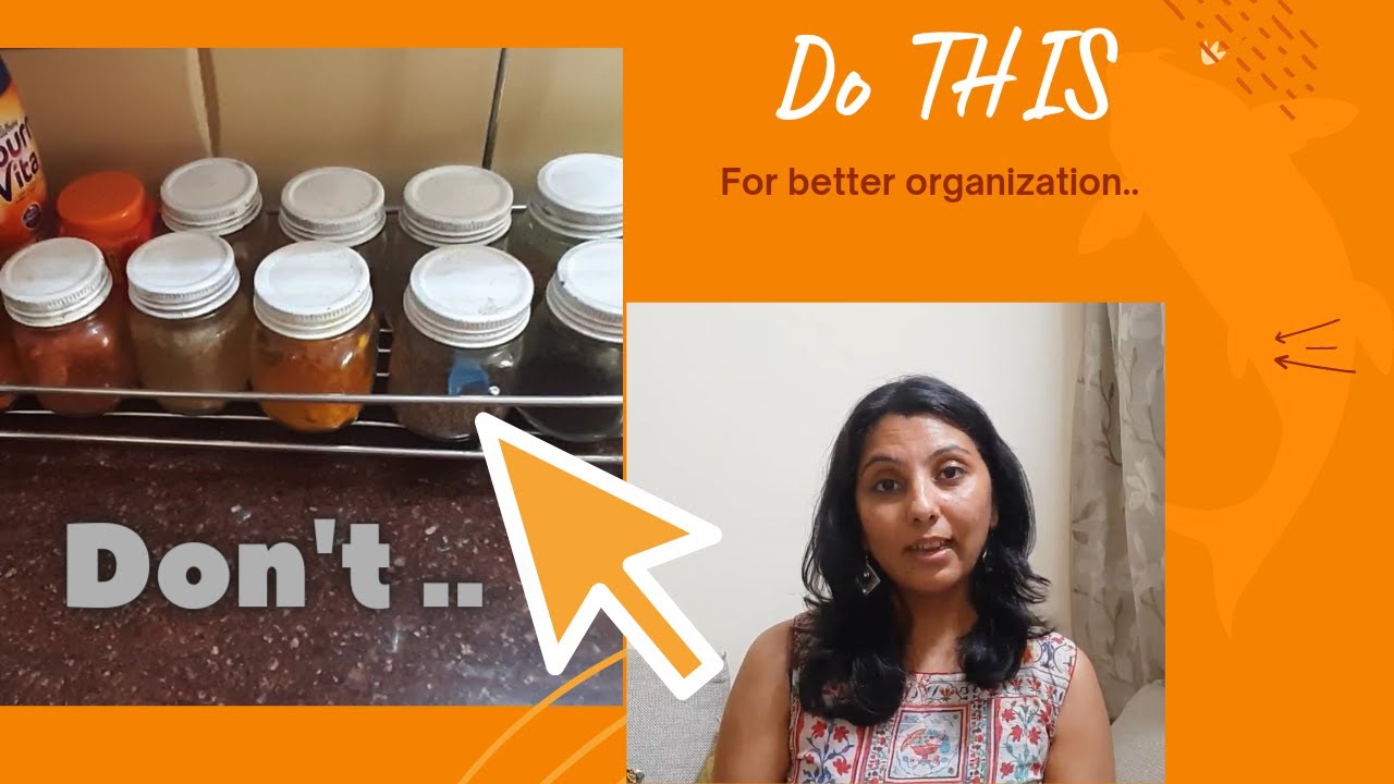 Tip for Masala jars /Idea for masala storage/reorganization/kitchen organization..
