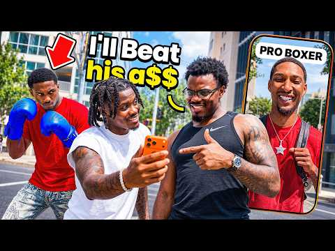 Asking Strangers “Could You Beat This Guy Up?”