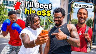 Asking Strangers “Could You Beat This Guy Up?”