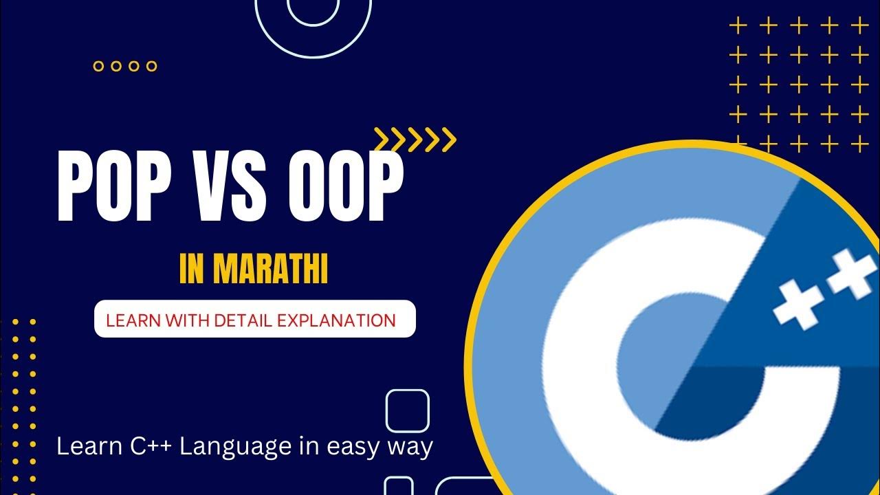 Difference between POP and OOPs || POP VS OOPs. - YouTube