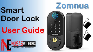 Installation Guide for Fingerprint Door Lock| Keyless Entry Door Lock| Electronic Digital Smart Lock