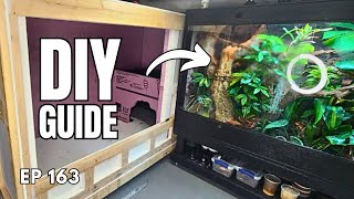 A Simple Guide to Building a DIY Reptile Vivarium | Brad's BioActive Builds