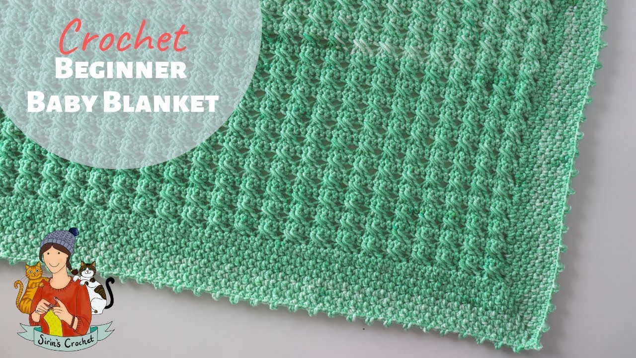 Featured image of post Easy Crochet Baby Blanket For Beginners Youtube - This is simple enough for beginners to make it their very first project.