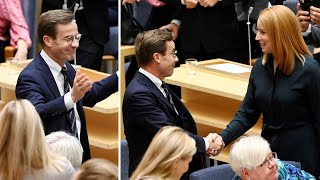 Här röstas Ulf Kristersson fram till ny statsminister | TV4 Nyheterna | TV4 & TV4 Play