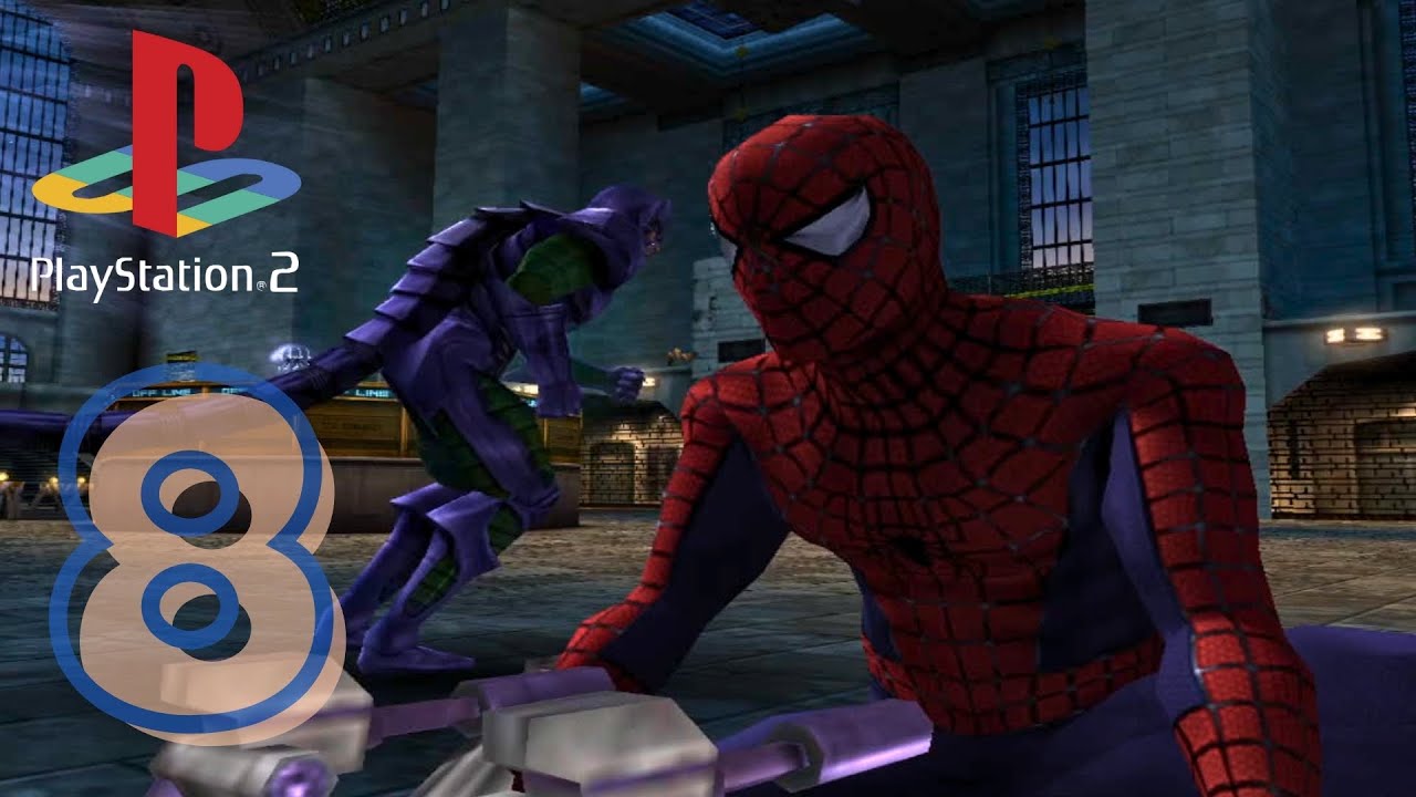 Spider-Man PS2 Gameplay | Scorpion Boss Fight - Classic Movie Villain!