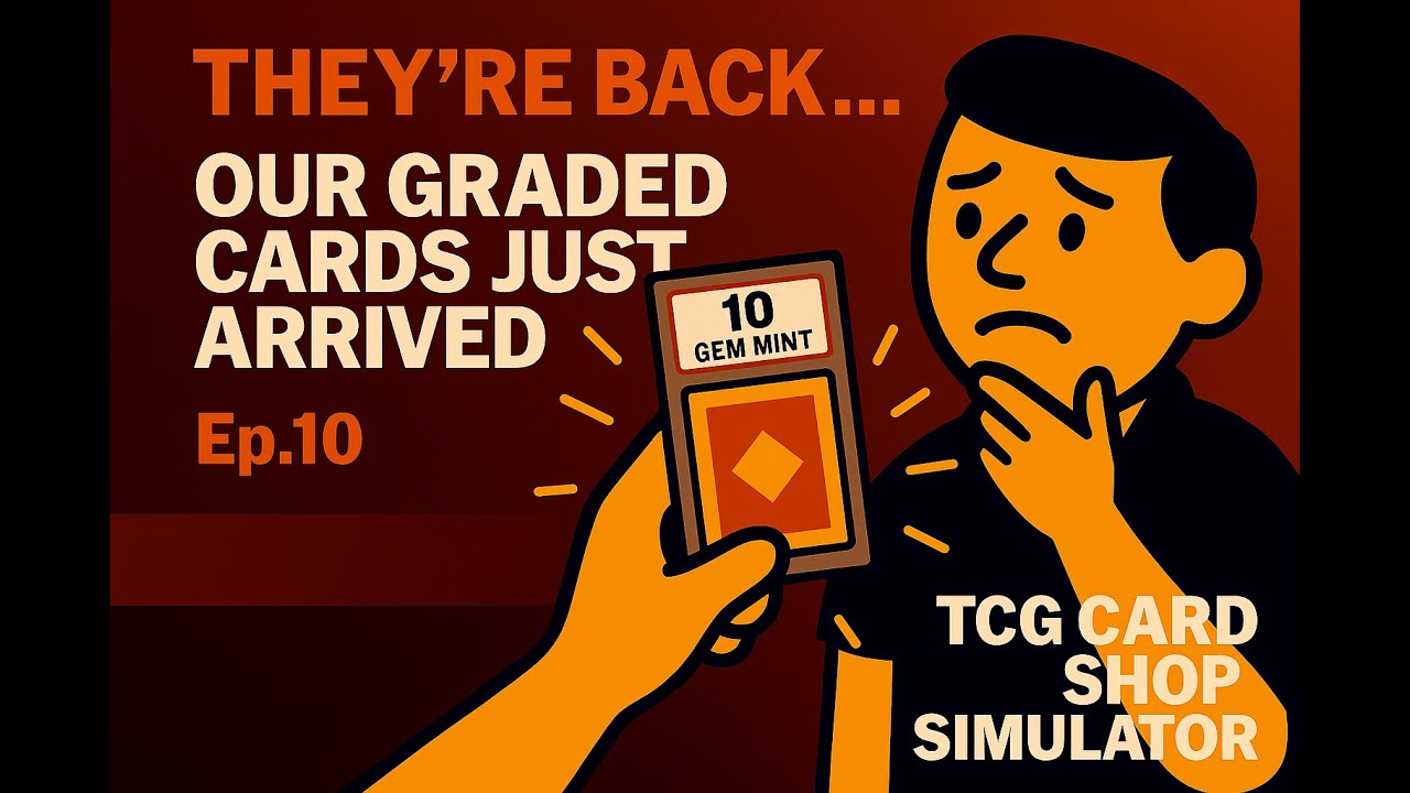 They’re Back… Our Graded Cards Just Arrived – TCG Card Shop Simulator