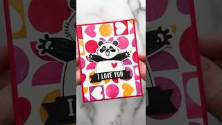 EASY DIY Valentine’s Day Card in SECONDS!❤️ Crafting ASMR #asmr #asmrsounds #craft #diy