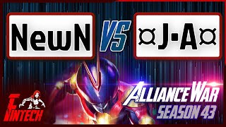 Still The Best Tactic Attacker | NewN vs ¤J•A¤ | Alliance War S43 W06