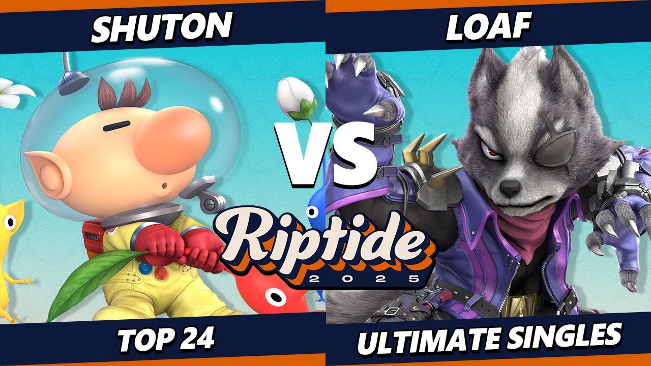 Riptide 2025 - Shuton (Olimar) Vs. loaf (Wario) Smash Ultimate - SSBU