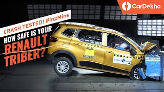 Renault Triber Crash Test Rating: ⭐⭐⭐⭐ | AFFORDABLE और SAFE भी! | Full Details #in2mins