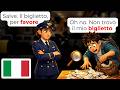 🇮🇹 🚨 Caught on the Train! 15 Italian Ticket Check Conversations A1 A2