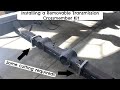 Installing a Removable 1963-1982 Corvette Transmission Crossmember Kit