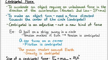 AP Physics 1 - Uniform Circular Motion